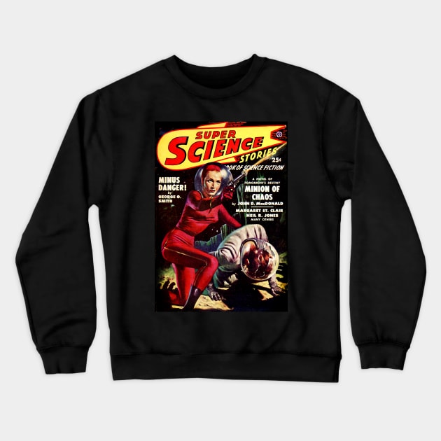 Super Science Crewneck Sweatshirt by Adatude